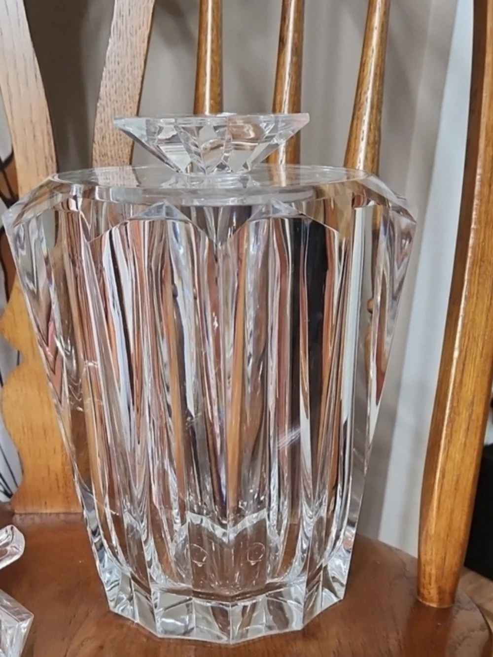 VTG Lucite Ice Bucket & Chip/Dip Tray 50s/60s